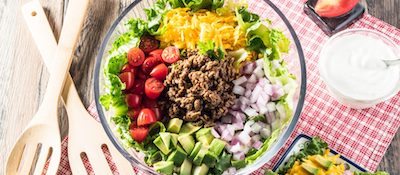 1. Low Carb Taco Salad