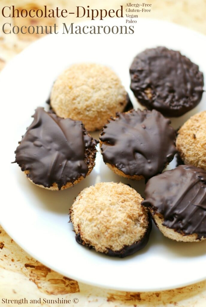 1 Chocolate-Dipped Coconut Macaroons-min