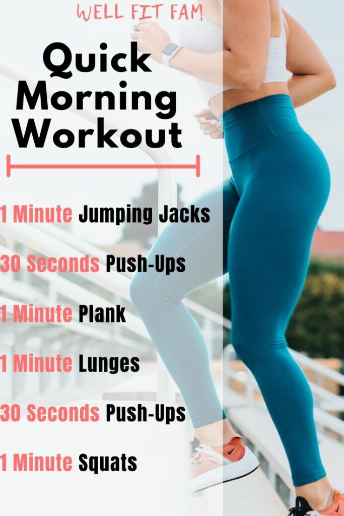 morning exercise for weight loss at home for female
